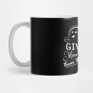 Love the giver, quote Mug